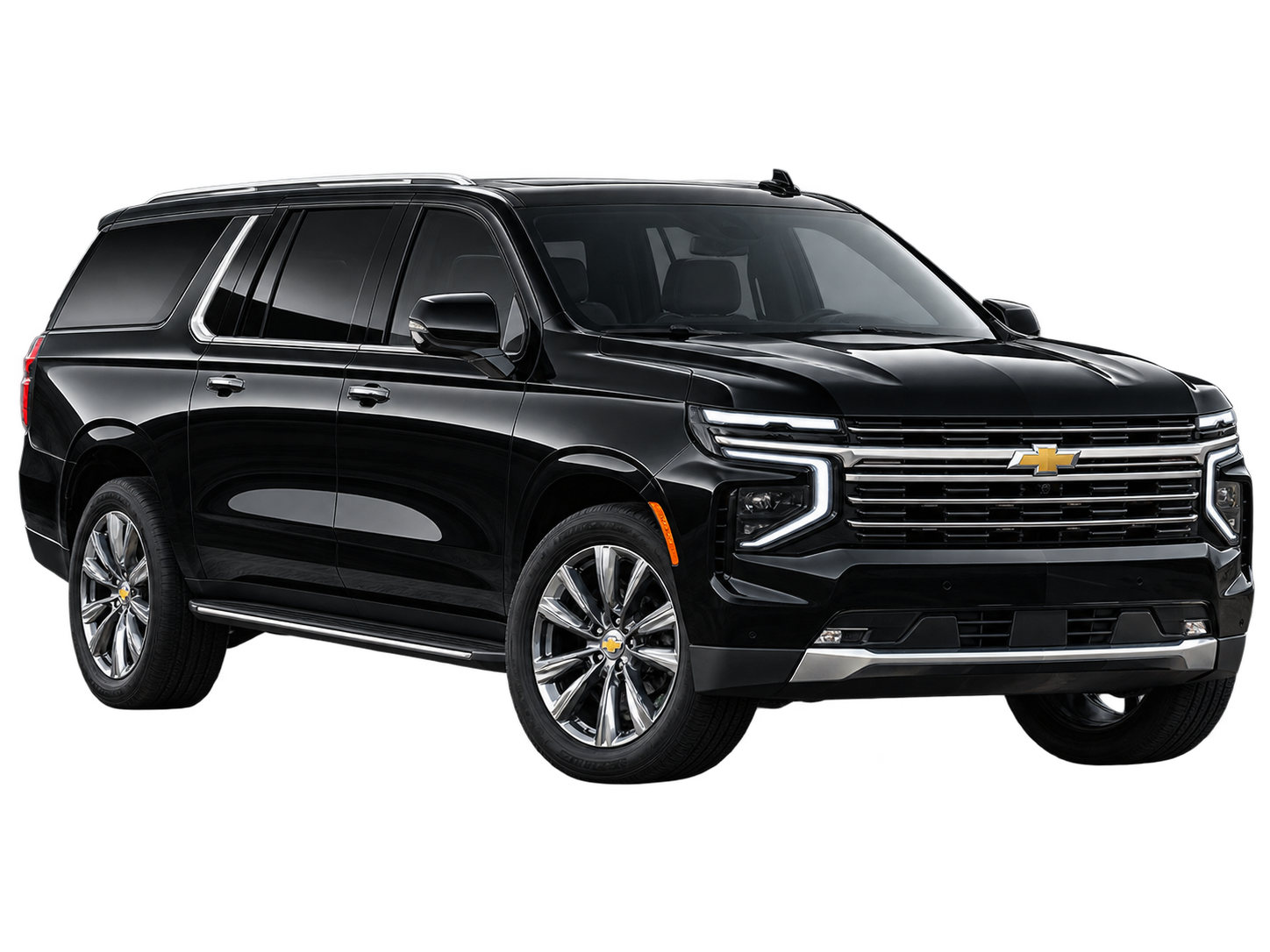 Black luxury SUV