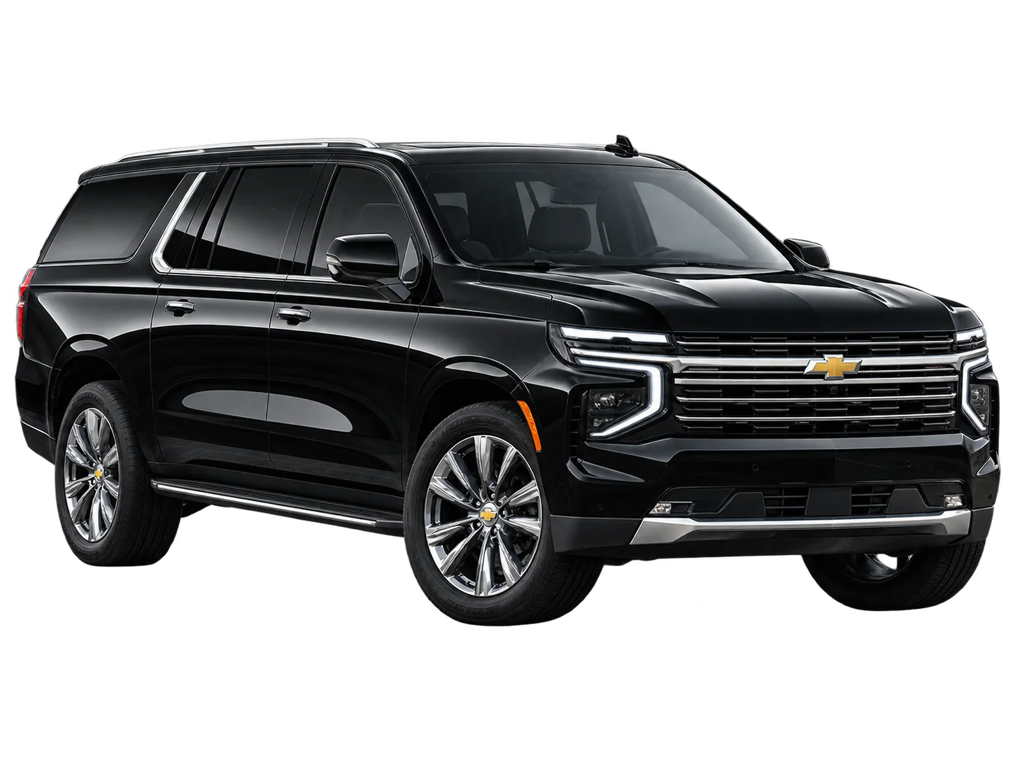 Black luxury SUV